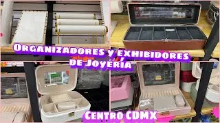 Jewelry boxes, jewelers, displays and merchandise at Importadora CENTRO CDMX