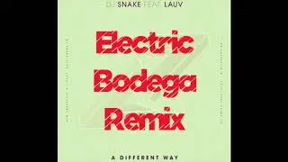 DJ Snake, Lauv - A Different Way (Electric Bodega Remix)