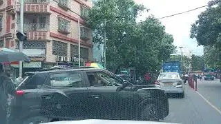ROAD TOUR FROM BELIAGHATA ROAD IN RAINY SEASON MORNING