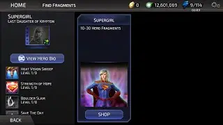 DC Legends Supergirl 850 Essence Gems 10-30 Fragments A Waste?