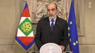 CONSULTAZIONI: dichiarazioni alla stampa del Cons. Giovanni Grasso