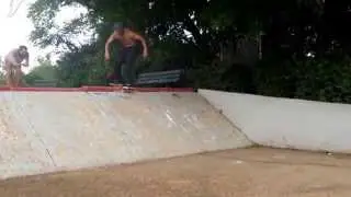 Kickflip back disaster. Jai Sharp. Bags of durt.