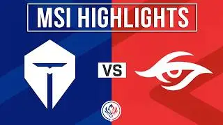 TES vs TSW Highlights ALL GAMES | MSI 2026 Bracket Stage | Top Esports vs Team Secret Whales