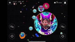 【Agar.io Mobile】 server takeover🤙 #7 じゃすてぃん🥶