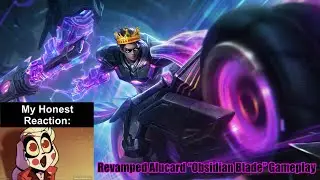Alucard Revamped Legend Skin is awesome!🔥🦾🗡️💜 - Alucard Solo Ranked Gameplay