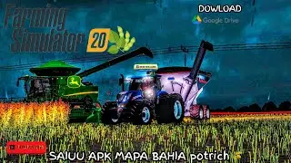 FS 20 SAIUU APK NO MAPA BAHIA POTRICH BR DOWLOAD 🇧🇷 #farming #fs20 #fypシ #viralvideo #agro #gamer 