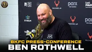 Ben Rothwell calls for Francis Ngannou or Mark Hunt fight next | BKFC Post-Fight Press Conference
