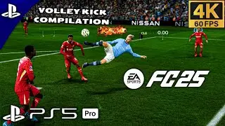 FC 25 - Volley Kick Goals Compilation #1 | PS5 Pro [4K60]