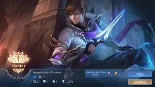 GUSION REVAMP AUTO BANTAEE DAPET MANIAC GES YA ! - highlight mobile geneds indonesia