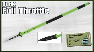 M48 Apocalypse Undead Survival Spear and Molded Sheath
