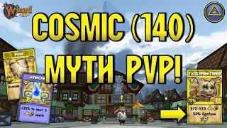 Wizard101: COSMIC MYTH PvP (140): NEW Myth Spell Is LIT!