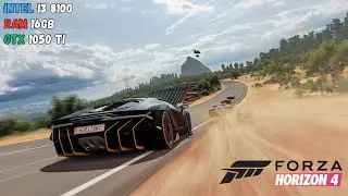 Forza Horizon 4 On I3 8100 Ram 16GB GTX 1050Ti 4GB || Test Game I3 8100 GTX 1050Ti #7