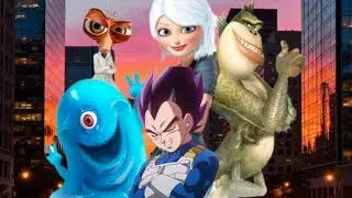 VEGETA EN MONSTRUOS VS ALIENS ☠️ | Capitulo 2