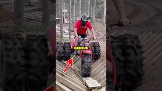 Он превратил трёхколёсный велосипед в пятиколёсное чудо природы