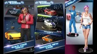 Merge Racers: Idle Car Empire + Racing Game (Unreleased) GamePlay Android /Strategy game