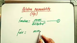 Concept Of Relative Permeability
