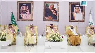 أمير منطقة جازان ونائبه يلتقيان مشايخ وأهالي محافظة صامطة ويبحثان احتياجاتها التنموية. #واس