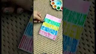 Happy holi greeting card | easy handmade card #handmade #diy #artandcraft #yscrafter #shorts #cards
