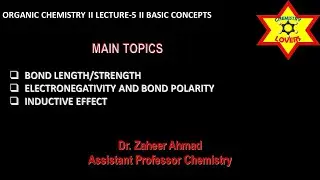 BS CHEMISTRY II ORGANIC CHEMISTRY II LECTURE-5