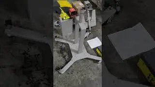 Unpacking the IPG Polyair PaperSpace X-Fill Machine.