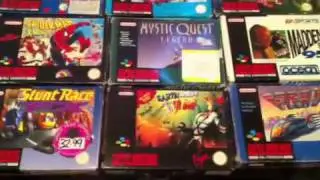 My Snes super nintendo pal collection