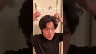 Korean Wolf Cut Hair Tutorial