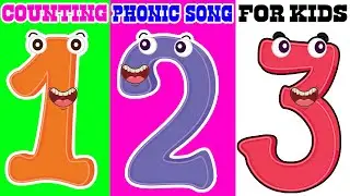 Number Song 123 , Toddlers , Babies , Nursery Rhymes , song 123, #lettersoundssongforkids