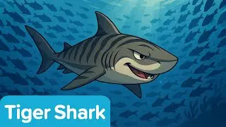 Tiger Shark | Ocean Song | Nature Exploration Song | Kids Song | Mangdungi Kids