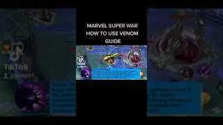 MARVEL SUPER WAR: HOW TO USE VENOM GUIDE #shorts