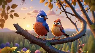 Bella Bird Sings on a Tree | Animal Song for Kids | Nursery Rhymes and Baby Songs