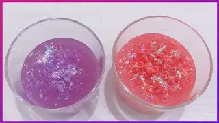 【ASMR】❤️ガーネット・アメジスト風スライム💜💎誕生石💎GARNET・AMETHYST slime💕birthstone💕