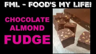 Chocolate Almond Fudge  ❤️ Cooking with Bec