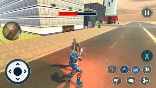 Flying Superhero Captain Robot: Battle of Hero | Android GamePlay | Game Crazy Action