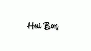 white screen lyrics || Tu Hai Bass Yara || New WhatsApp Status || No&bull;Copyright || Alight Motion