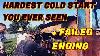 Hardest Cold Start You Ever Seen DT-75