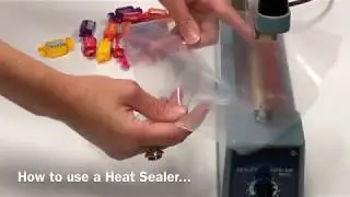 How to Use a Heat Sealer - Heat Sealer Demonstration