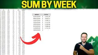How to Sum per Week in Excel | SUMIF Function with Weeks Criteria