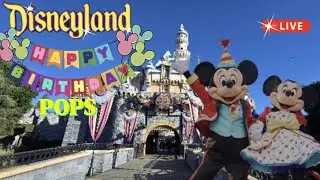 Disneyland Celebrating My Birthday Fun Rides Shows #livestream