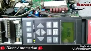 Danfoss VLT serileri asenkron motor s&uuml;r&uuml;c&uuml;leri arıza tespit bakım onarımları ve devreye alma iş