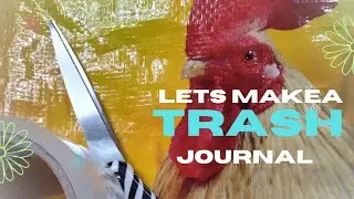 Trash Journal / Chicken Feed Sack / 