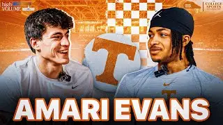 Amari Evans REVEALS Why He Chose Tennessee OVER Everyone Else... | High Volume