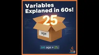 Java Variables Explained in 1 Minutes! (Complete Guide)