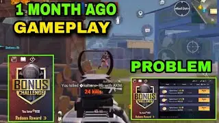 🔥New Pubg Bonus Challenge Coming soon Problem solve #before #gameplay | Bonus challenge coming soon|
