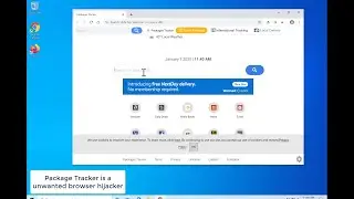 Remove Package Tracker (browser hijacker)