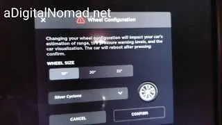 New TESLA Wheel Configuration on 2019.32.1