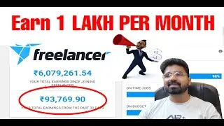 Earn 1 lakh per month from freelancer.com | Live Income proof | Work from home | Daily vlog