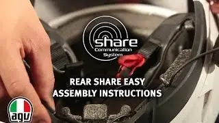 HOW TO: assemble AGV Rear Share EASY Communication System