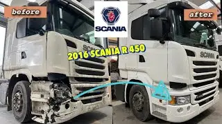 Ремонт SCANIA 2016 года.