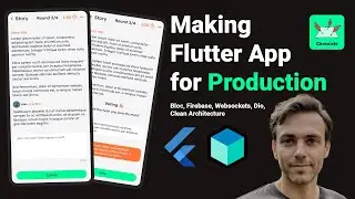 Making Flutter App For Production #1 | Bloc, Firebase, Websockets, Clean Architecture | Chronicle