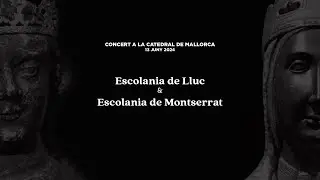 Concert Escolania de Lluc i Escolania de Montserrat a la Seu de Mallorca